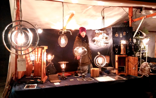 Weihnachtsmarkt, Sophienstraße, Berlin